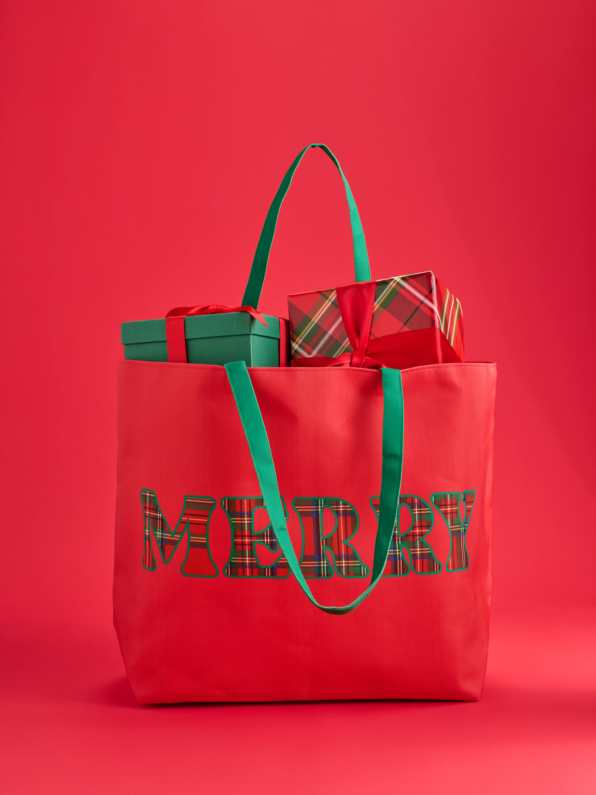 Shiraleah "Merry" Gifting Tote-Red