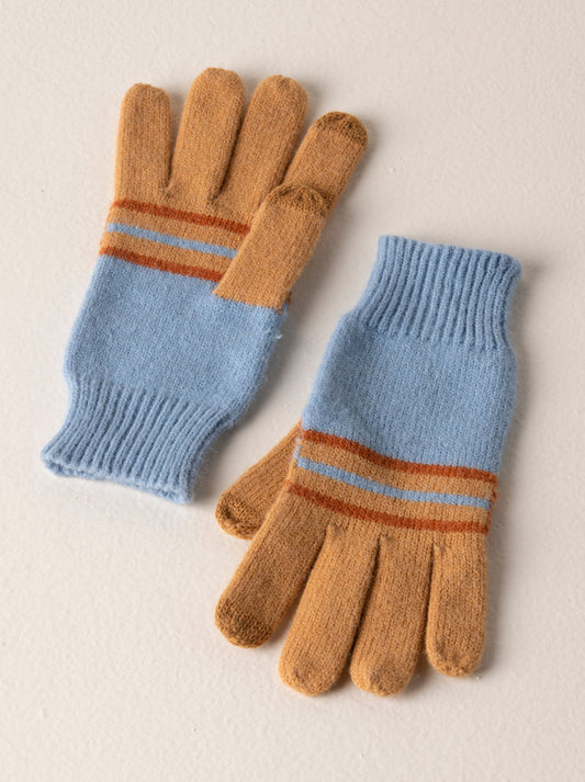 Shiraleah "Rory" Touchscreen Gloves-Sky