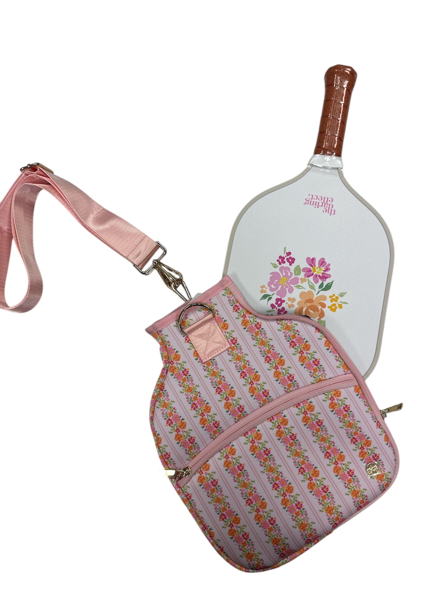 The Darling Effect Pickleball Paddle Case-Petal Pink