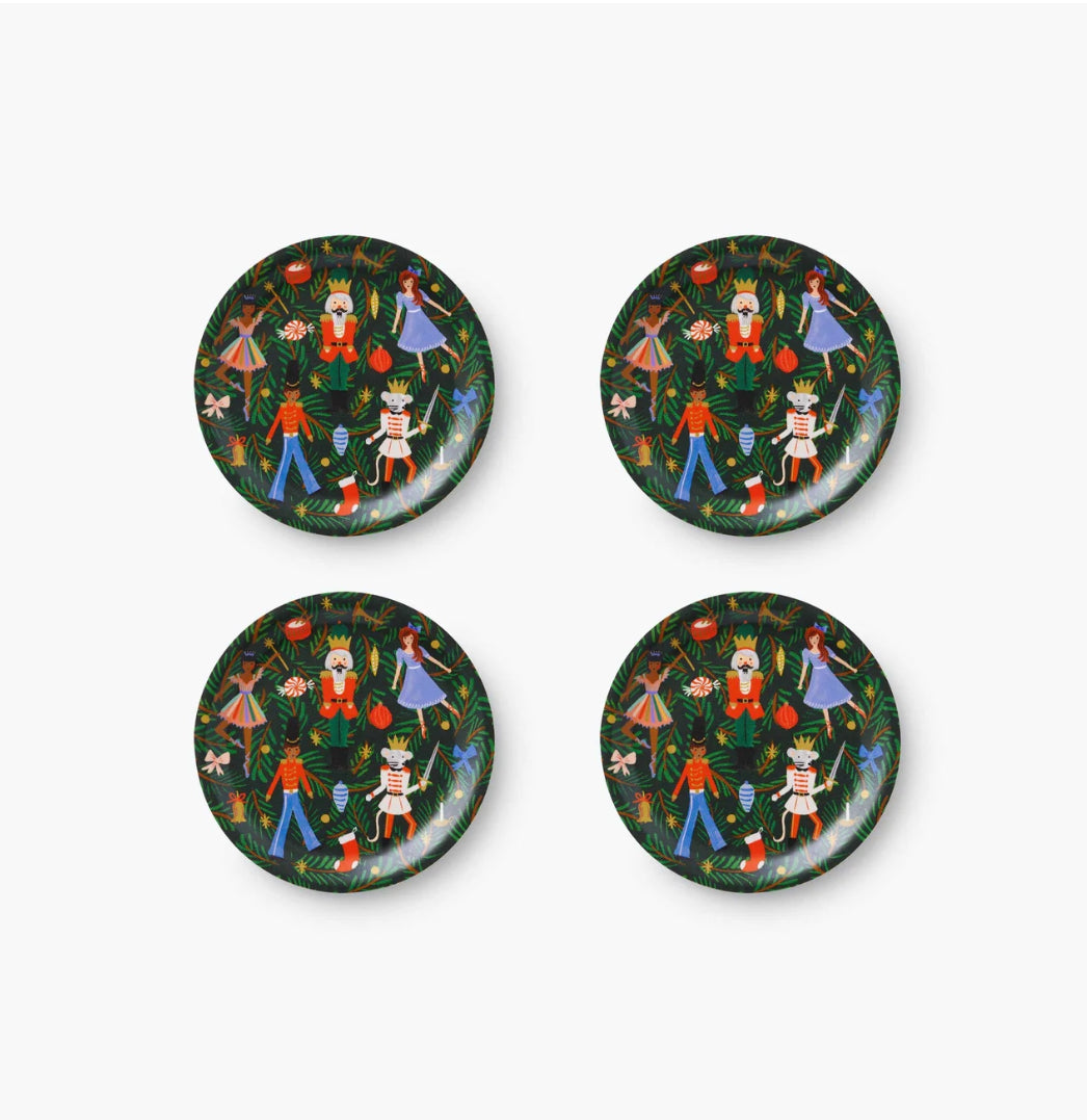 Rifle Paper Co. "Nutcracker" Coasters