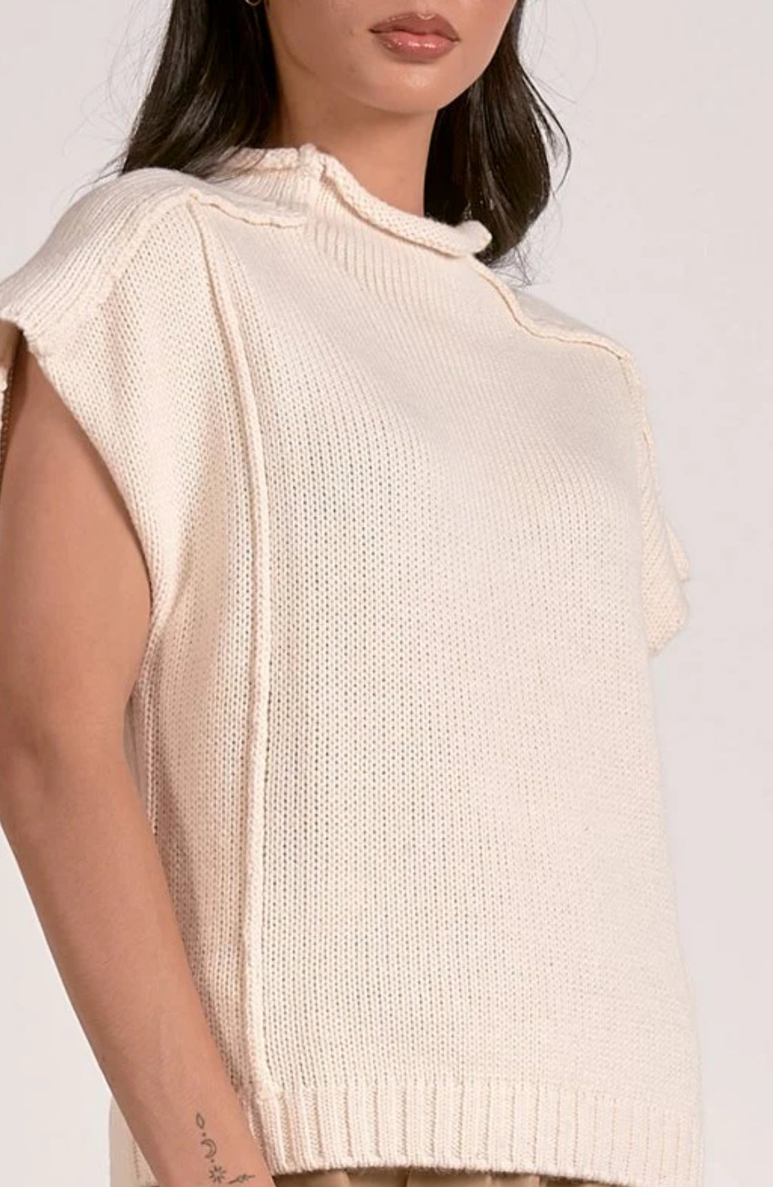Elan "Ellen" Sweater - Off White