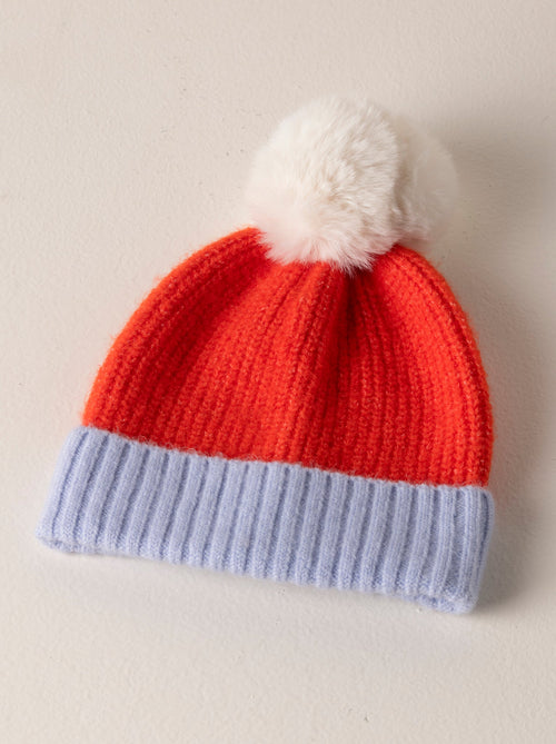 Shiraleah "Jane" Hat- Orange/Blue