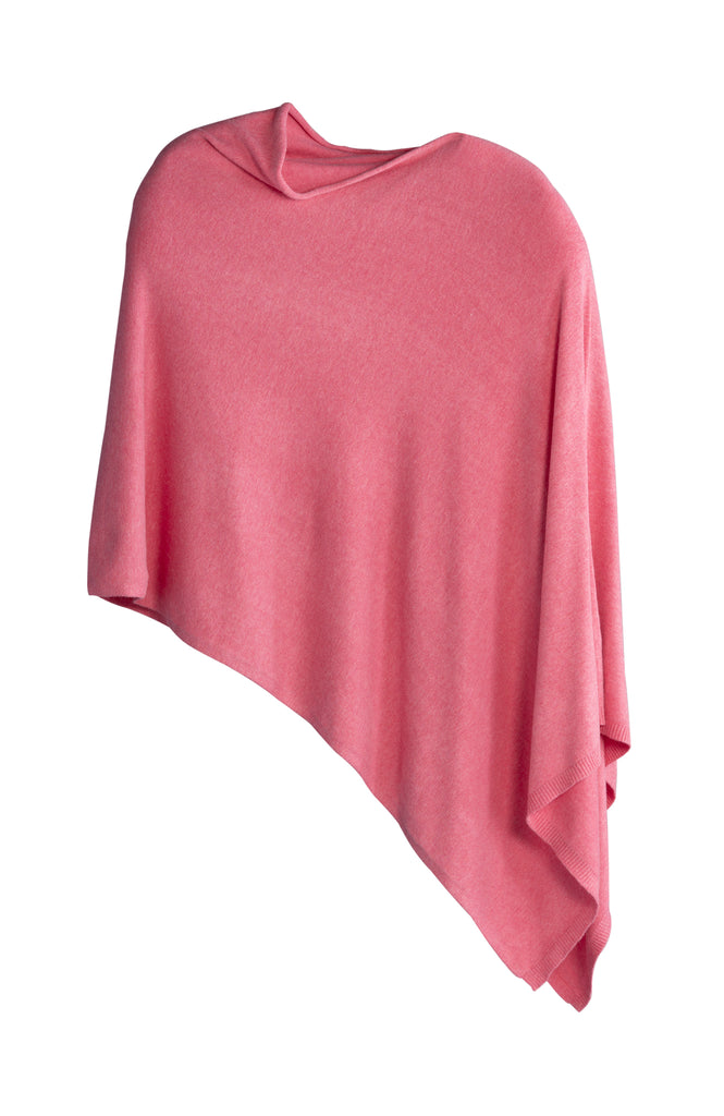 Shiraleah “Francoise” Travel Poncho -Pink
