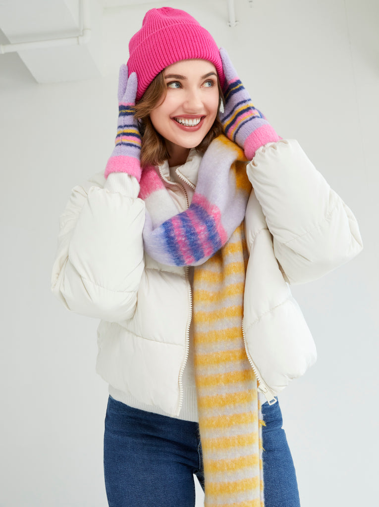 Shiraleah "Hope" Beanie-Magenta