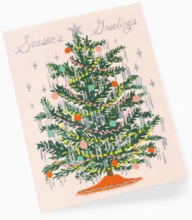 Rifle Paper Co. "Tinsel Tree" Card