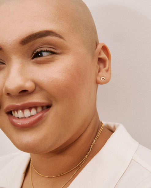 Bryan Anthonys "Overcome" Earrings-Gold
