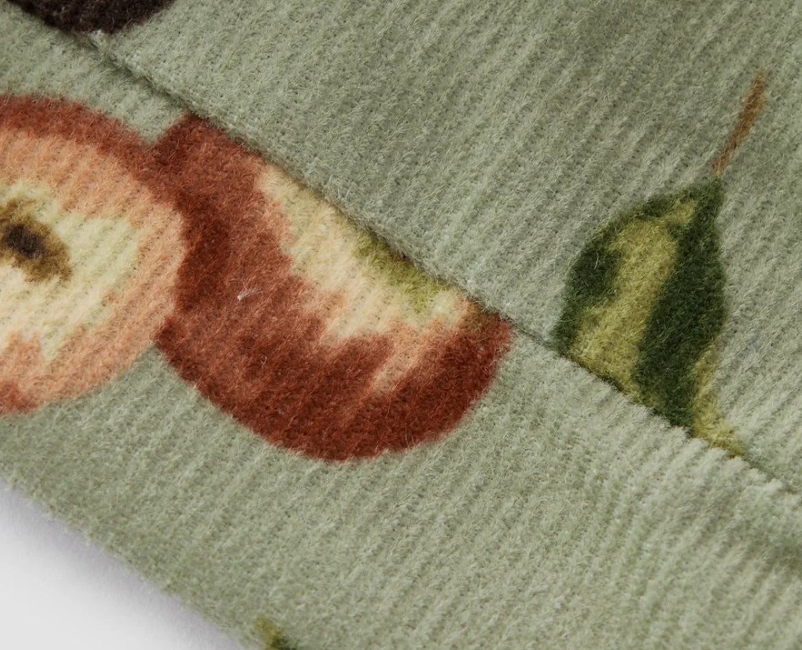 Milkbarn Kids "Apple Orchard" Organic Cotton Knotted Corduroy Headband