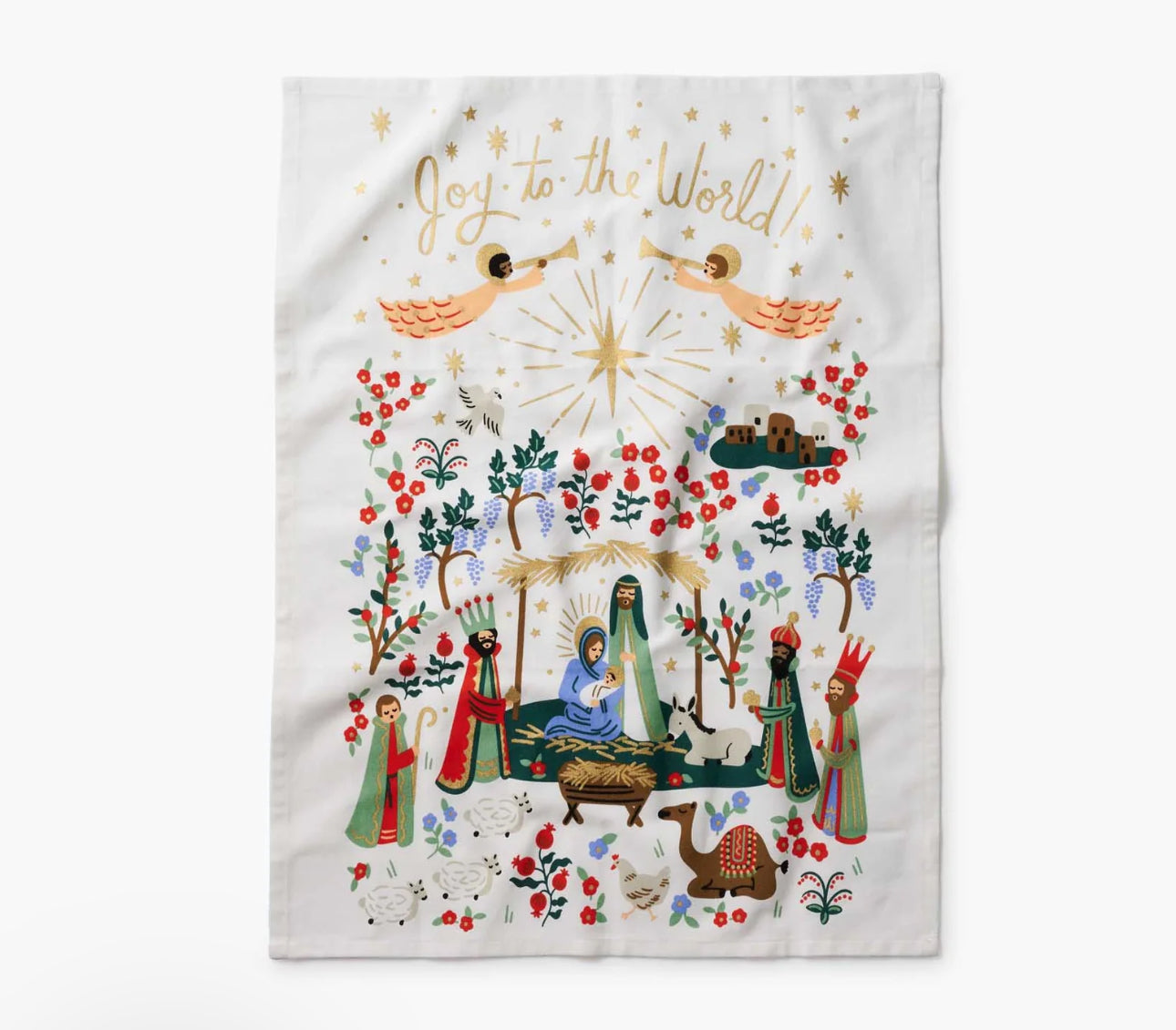 Rifle Paper Co. “Nativity” Tea Towel
