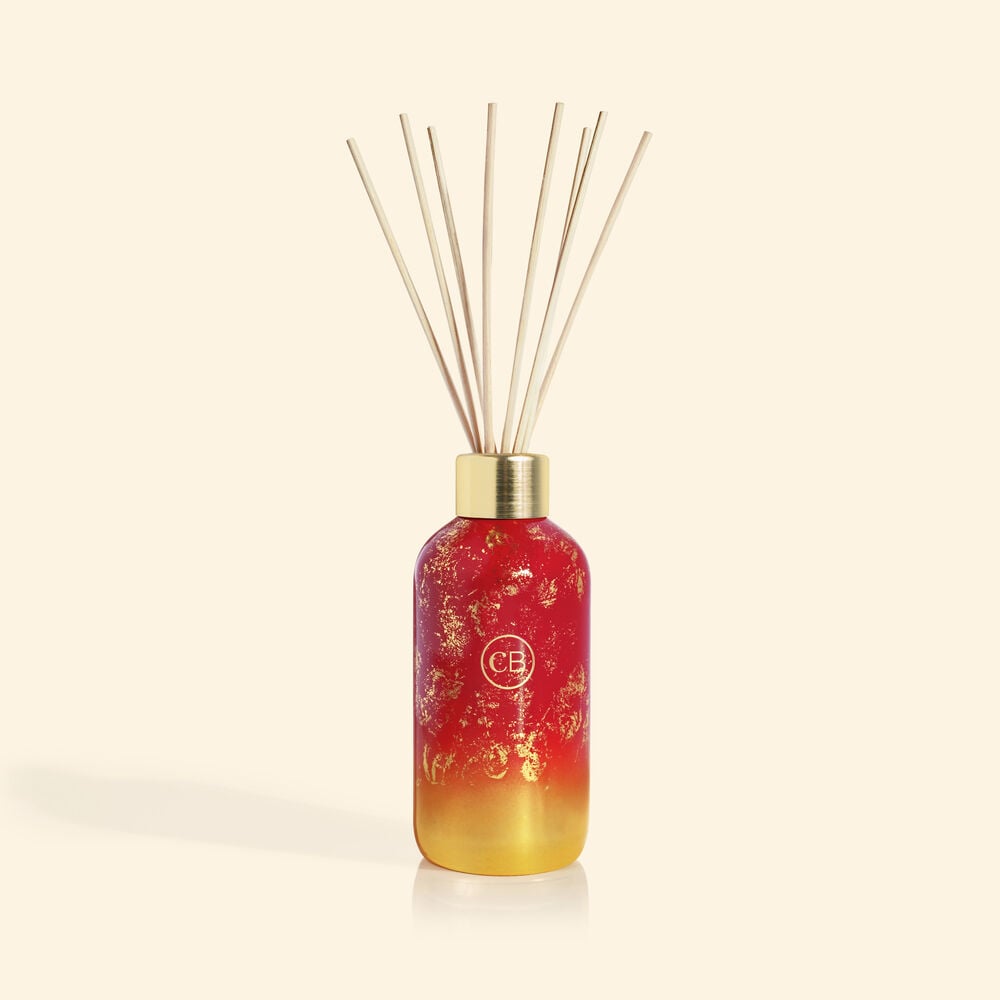 Capri Blue Glimmer Reed Diffuser - Apple Cider Social