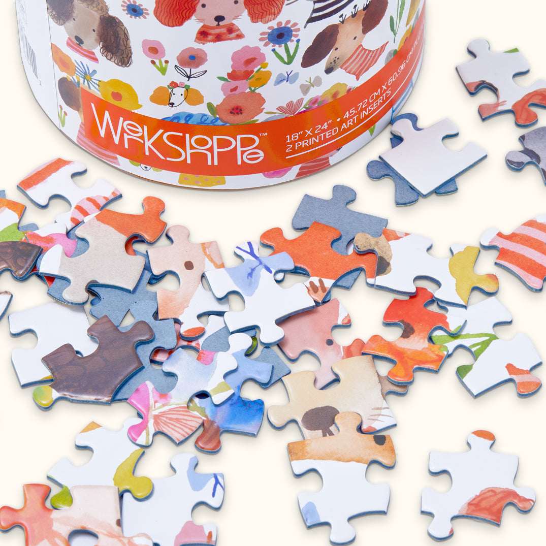 WerkShoppe “Dog Eared” 500 Piece Puzzle