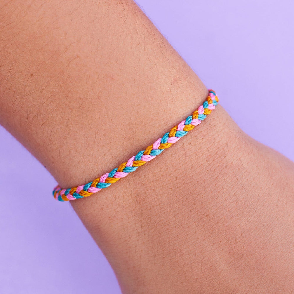 Puravida Mini Braided Bracelet-Tropic
