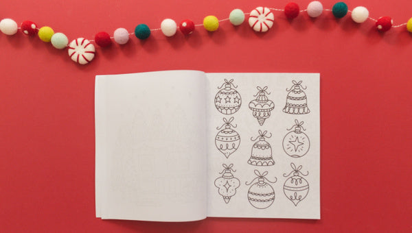 Pippi Post “Home For The Holidays” Coloring Book