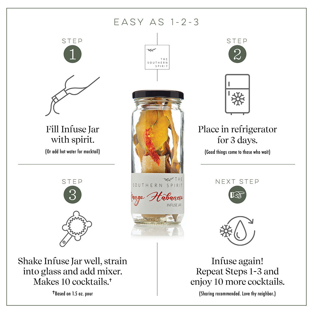 The Southern Spirit Cocktail Infusion-Mango Habanero