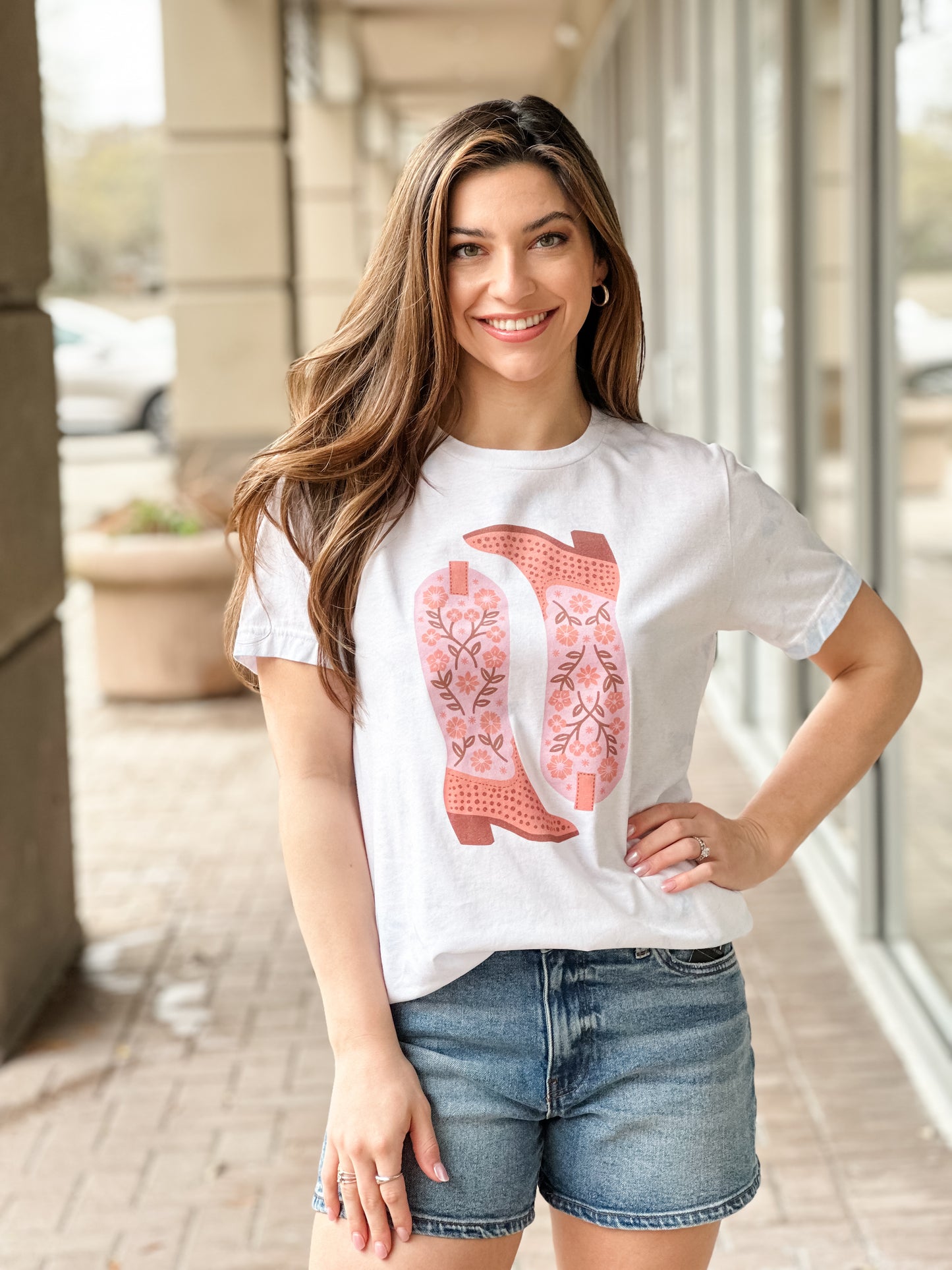 Deny Designs "Boots" Tie Dye Tee