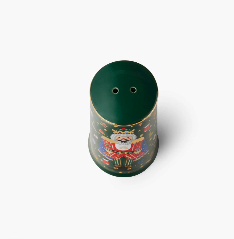 Rifle Paper Co. "Nutcracker" Salt & Pepper Set