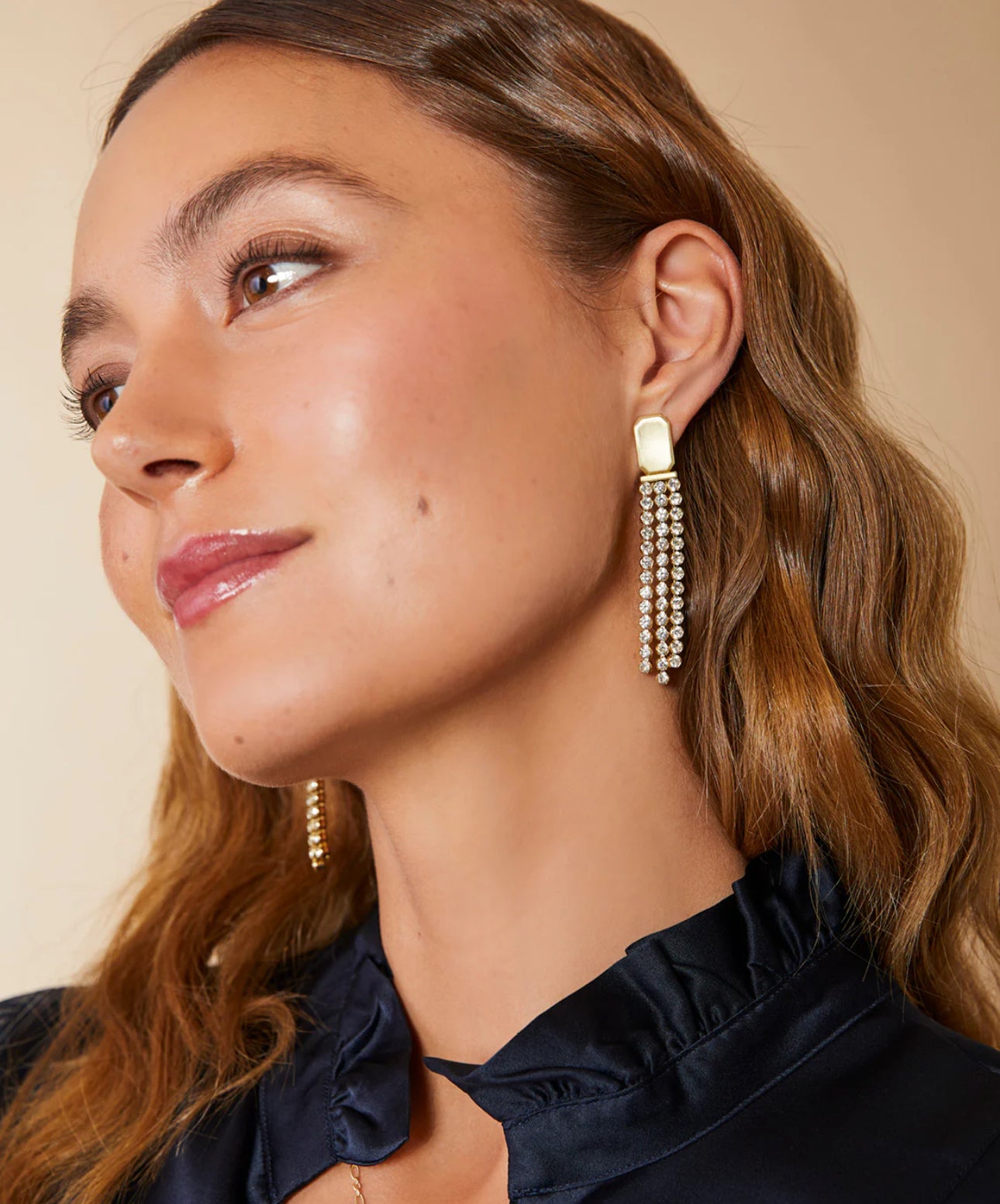 Spartina 449 Mill Creek Earrings-Crystal