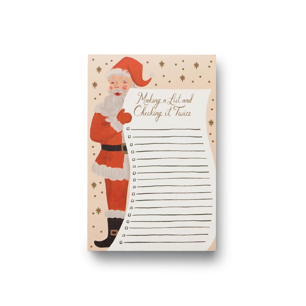 Rifle Paper Co. "Santa's List" Notepad