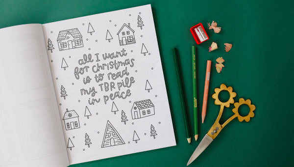Pippi Post “Merry Bookmas” Holiday Coloring Book