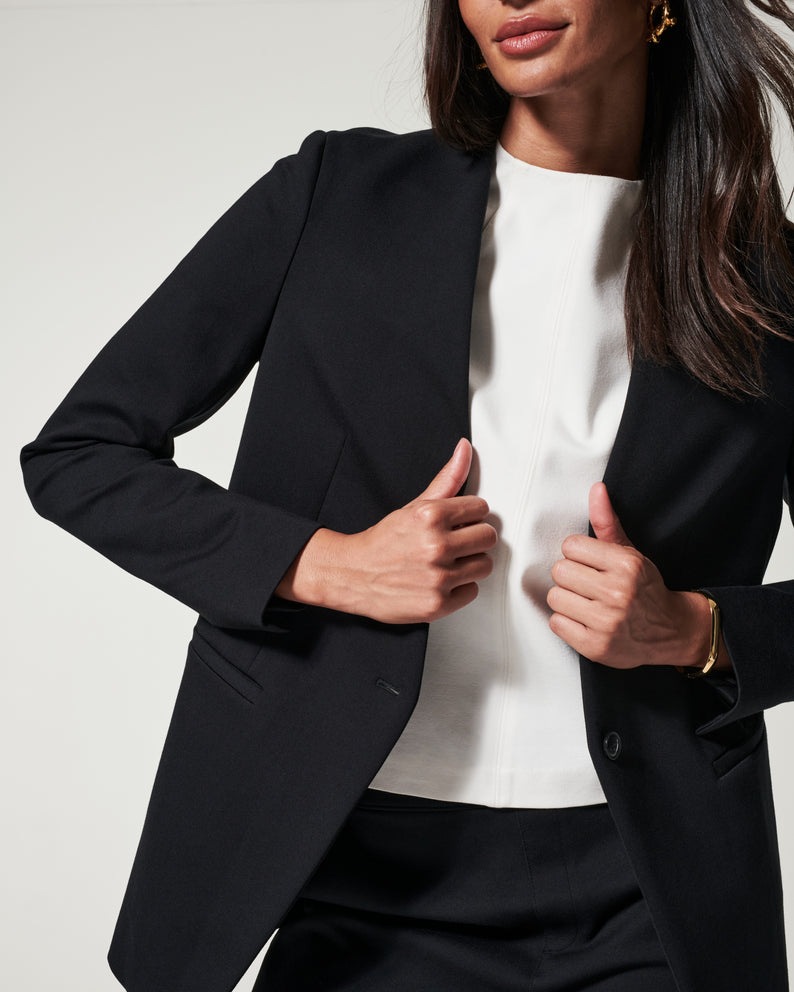 Spanx Perfect Oversized Blazer-Black