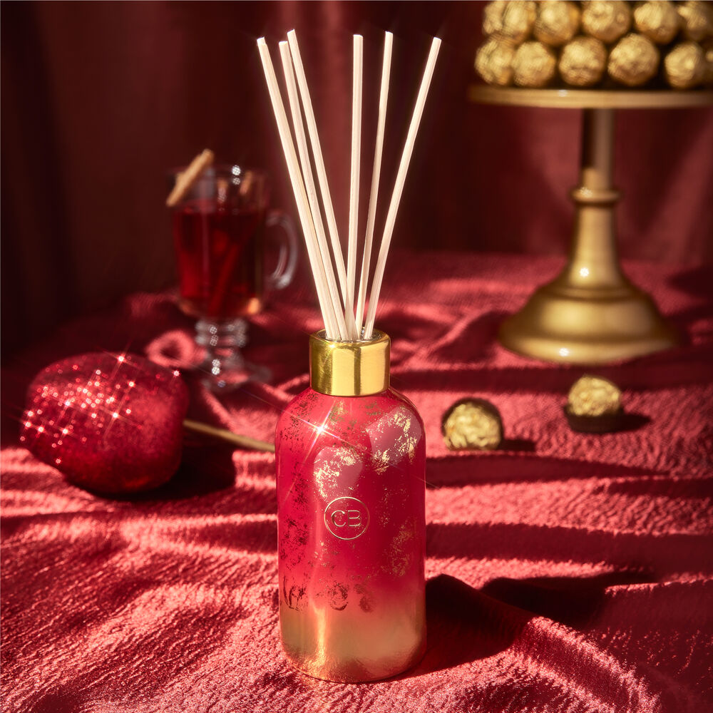 Capri Blue Glimmer Reed Diffuser - Apple Cider Social