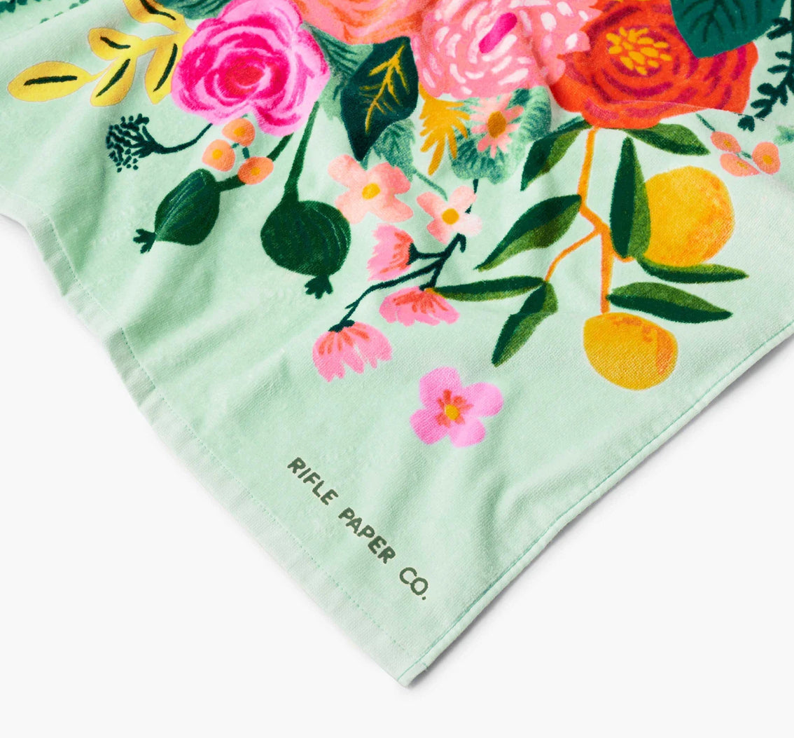 Rifle Paper Co. "Garden Party" Beach Towel
