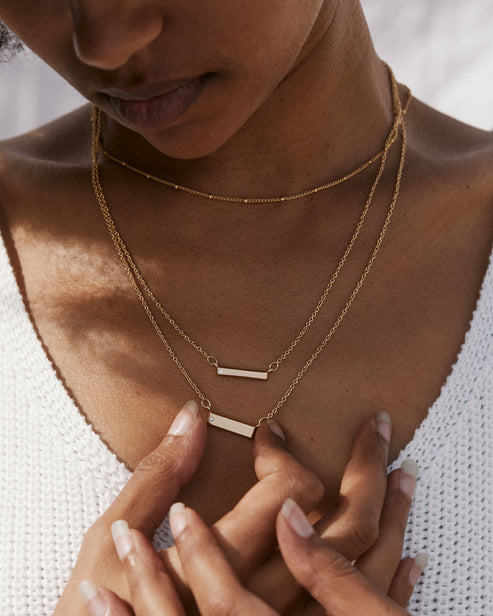 Bryan Anthonys "Through Thick & Thin" Necklace Set-Gold