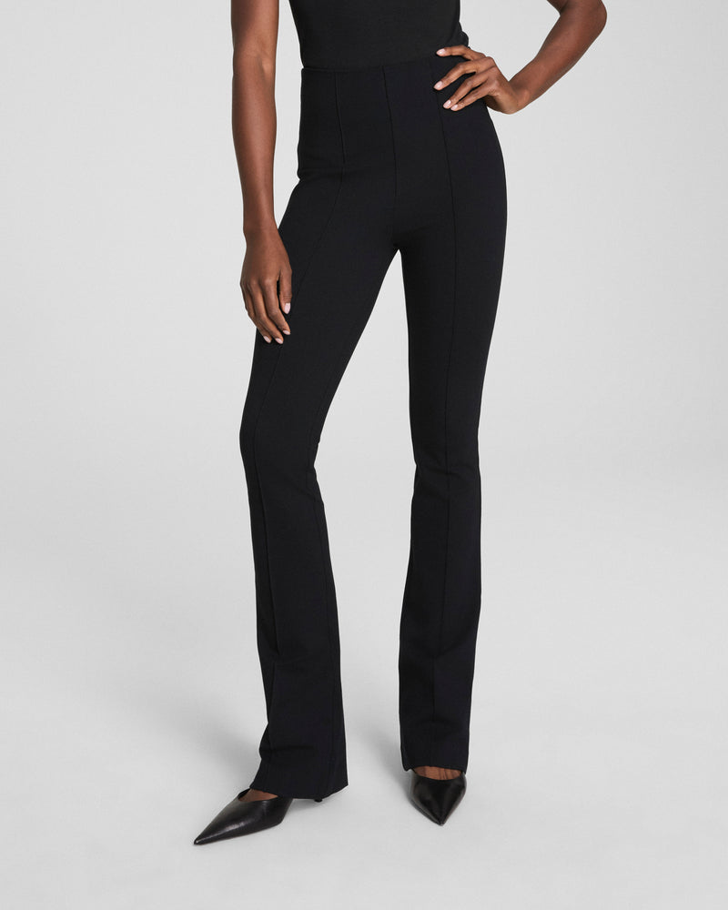 Spanx SPANXsupersmooth™ PerfectFit Ponte Micro Flare Pant-Classic Black