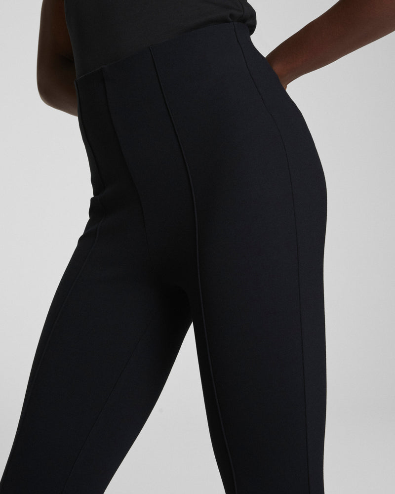 Spanx SPANXsupersmooth™ PerfectFit Ponte Micro Flare Pant-Classic Black