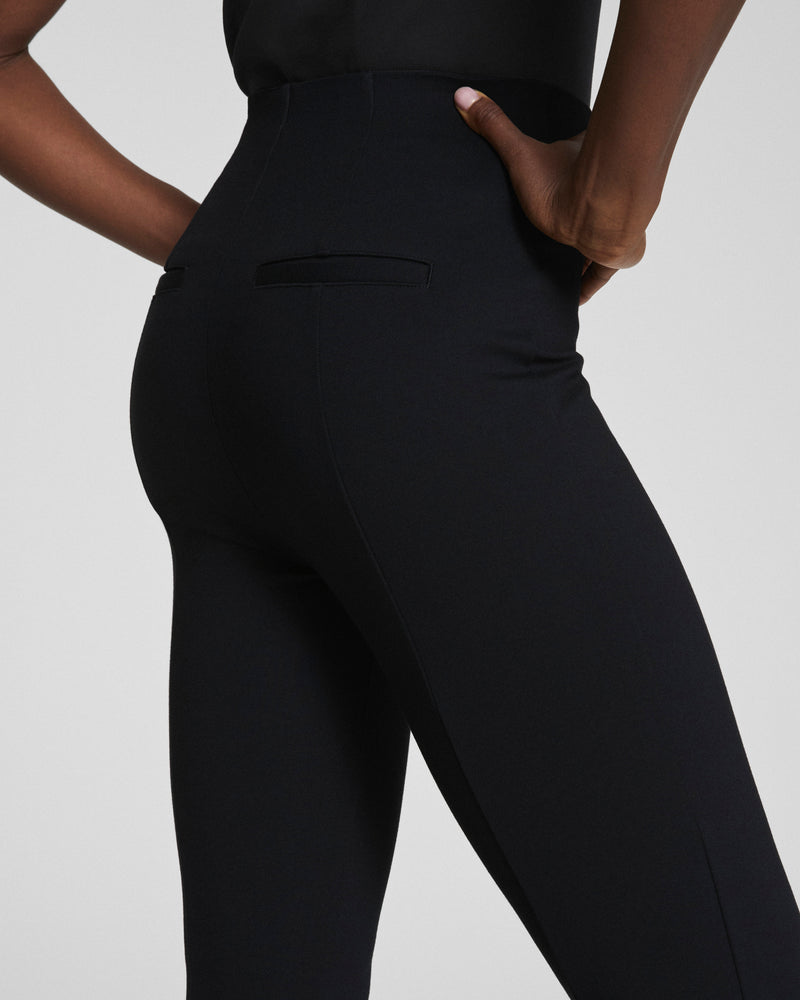 Spanx SPANXsupersmooth™ PerfectFit Ponte Micro Flare Pant-Classic Black