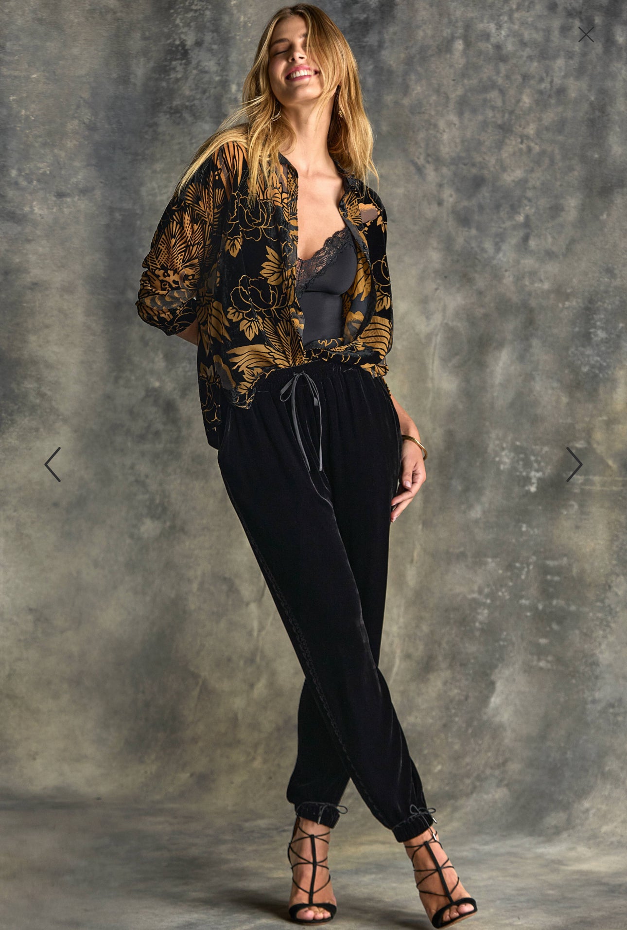 Johnny Was "Audrey" Shirt with Tail Hem-Lyla