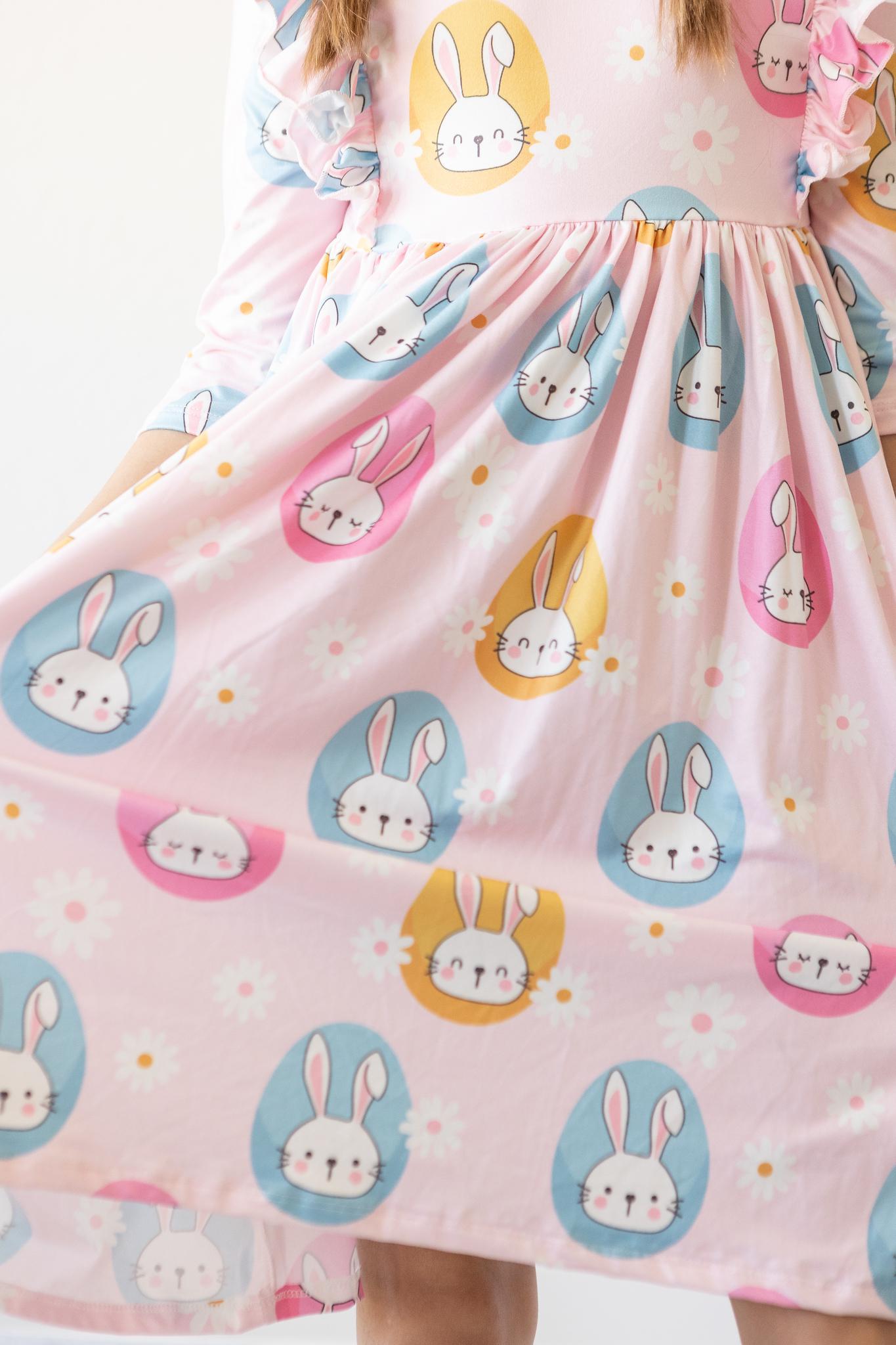 Mila & Rose "Hop 'til You Drop" Ruffle Twirl Dress