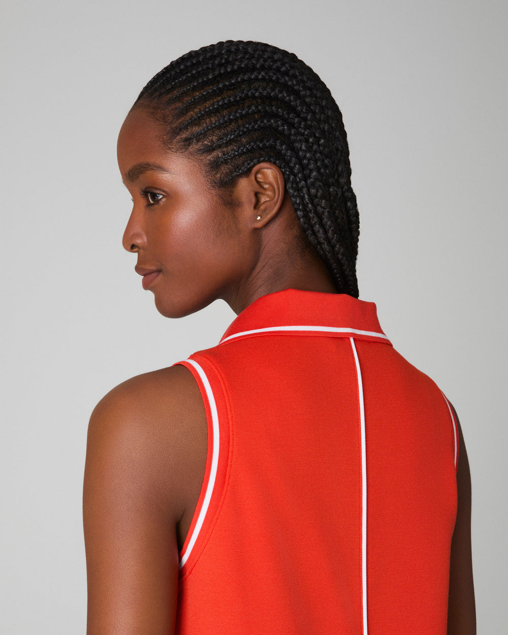 Spanx SPANX® AirEssentials Pique Polo Tank Dress-Poppy
