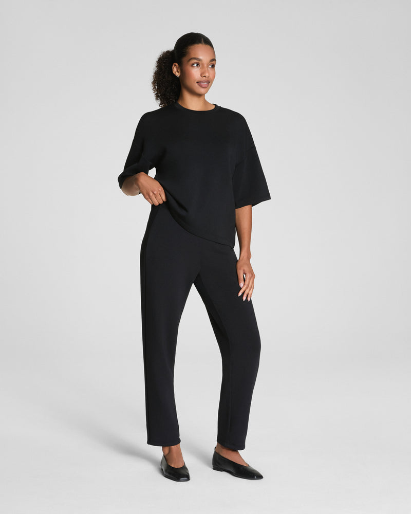 Spanx AirEssentials® Slim Straight Pant-Very Black