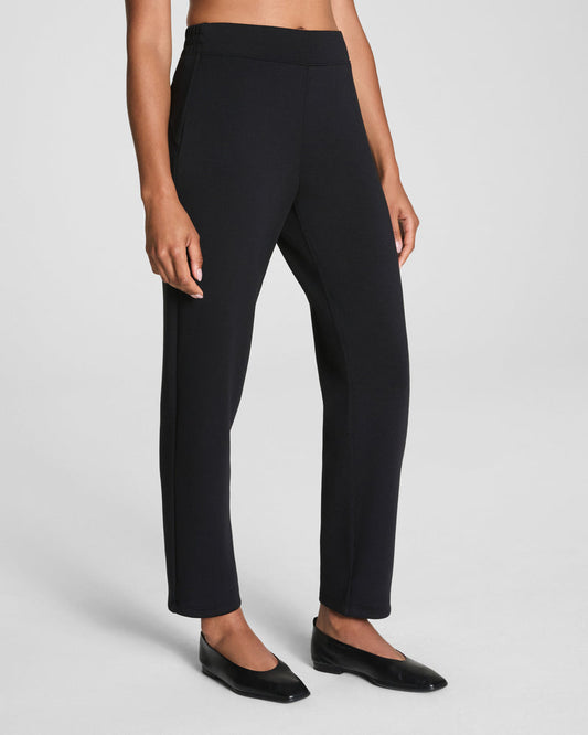 Spanx  AirEssentials® Slim Straight Pant-Very Black