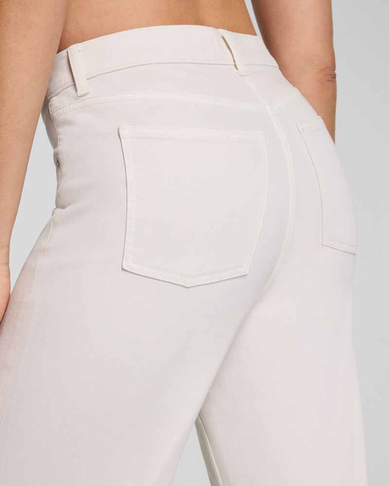 Spanx SPANXshape™ Authentic 360 90s Straight Leg Jeans-Alabaster