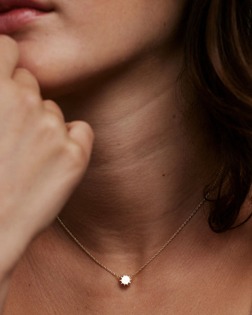 Bryan Anthonys "You Are My Sunshine" Icon Necklace-Gold