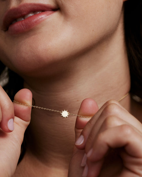 Bryan Anthonys "You Are My Sunshine" Icon Necklace-Gold