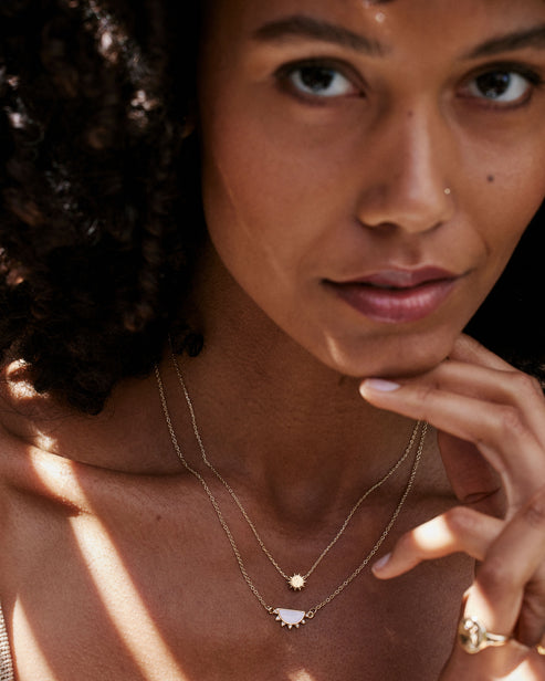 Bryan Anthonys "You Are My Sunshine" Icon Necklace-Gold