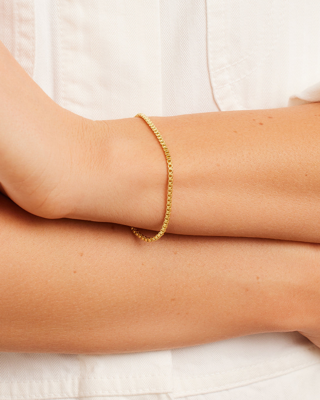 Gorjana Bodhi Mini Bracelet-Gold