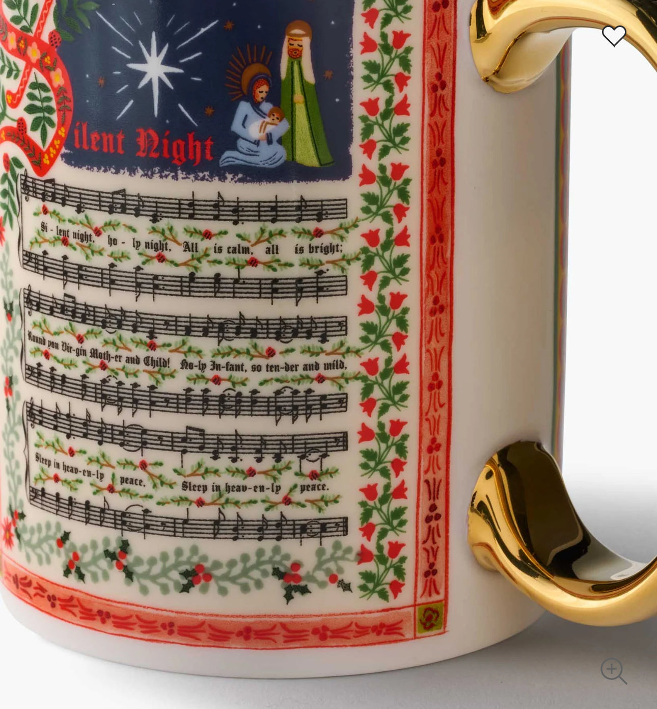 Rifle Paper Co. "Christmas Carols" Porcelain Mug