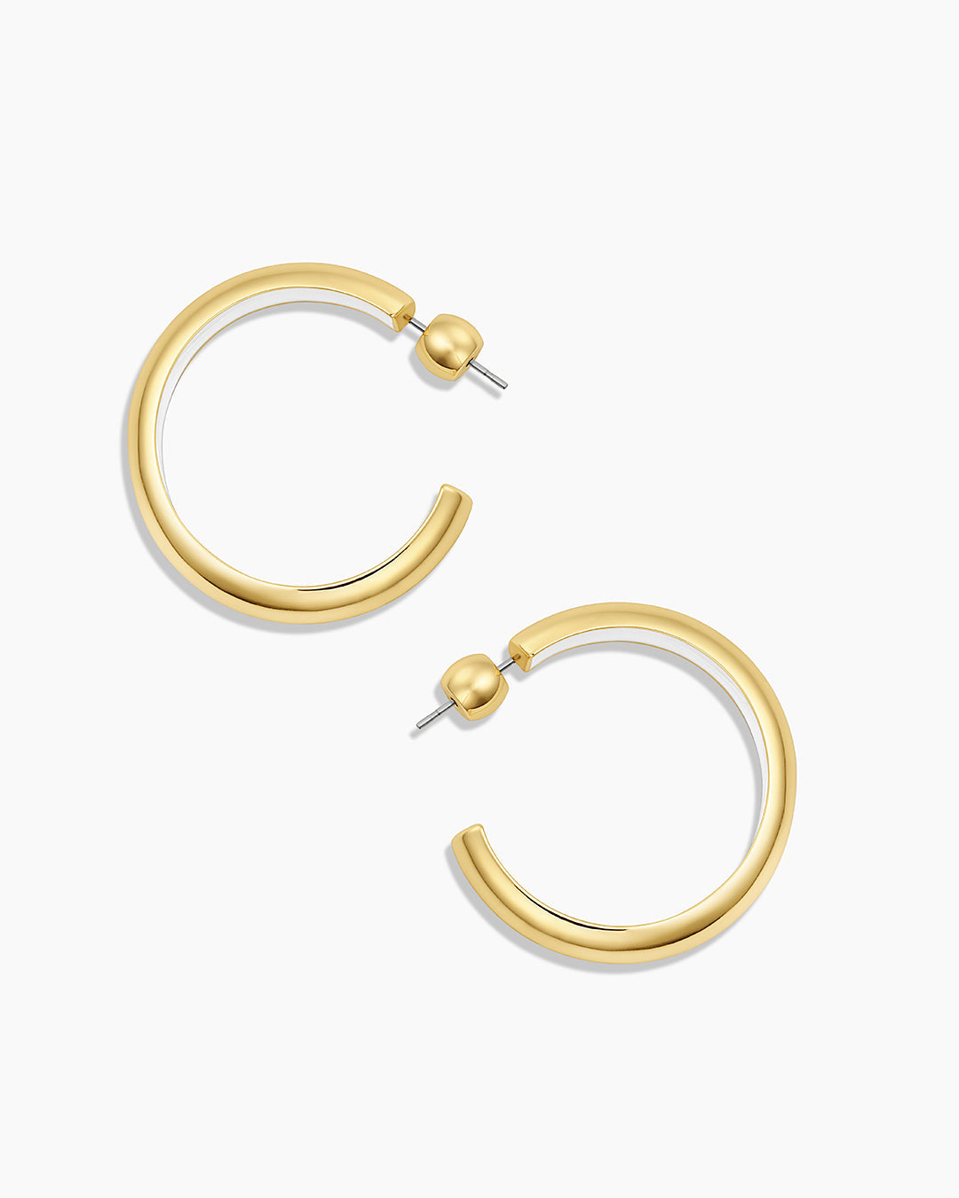 Gorjana Paseo Hoops-White