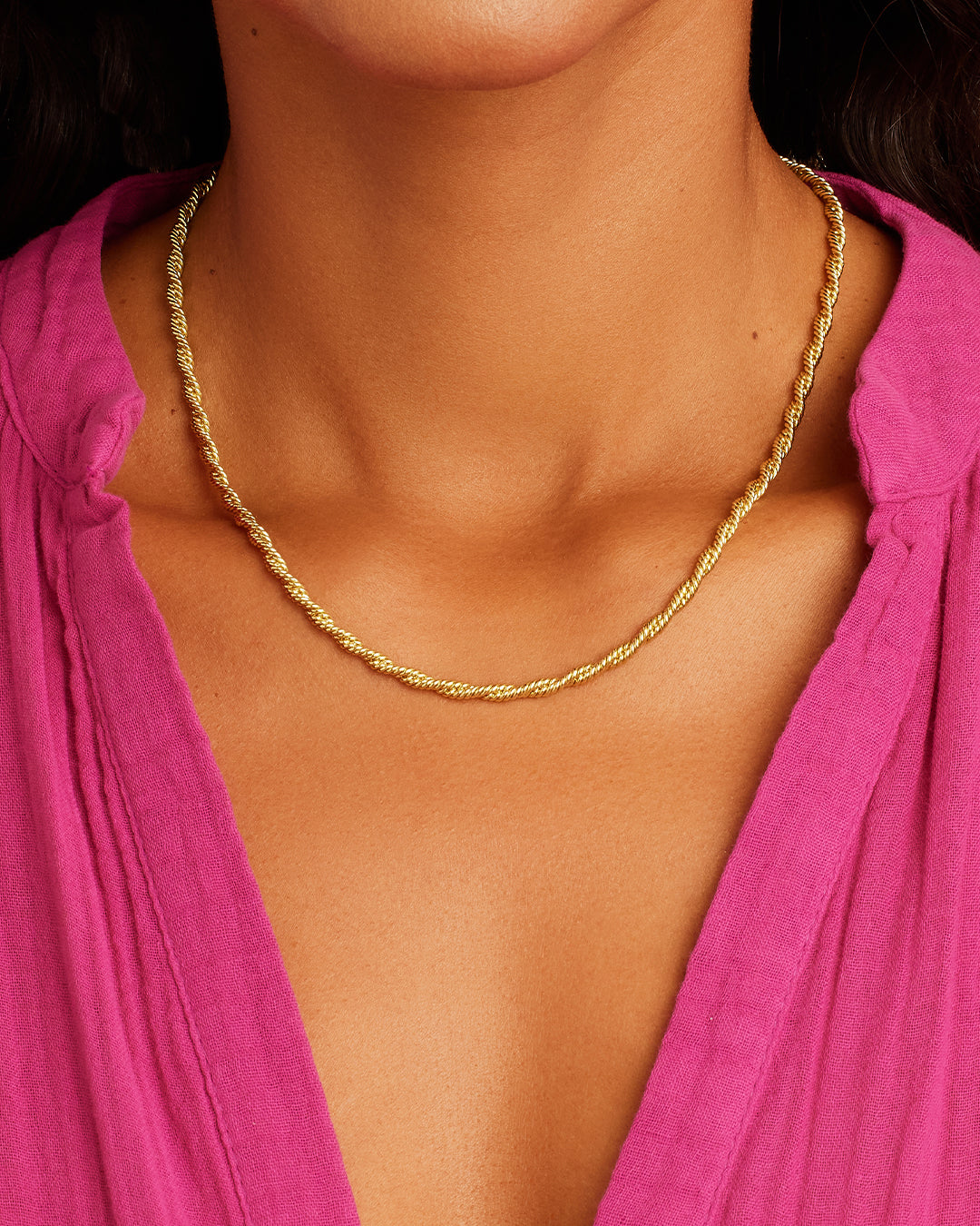 Gorjana Catalina Necklace-Gold