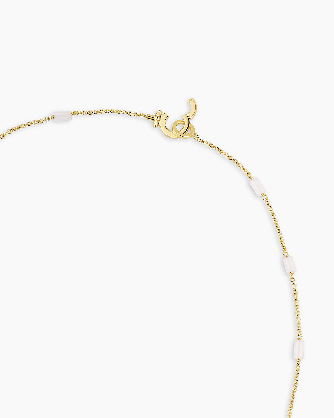 Gorjana Tatum Bead Necklace-White