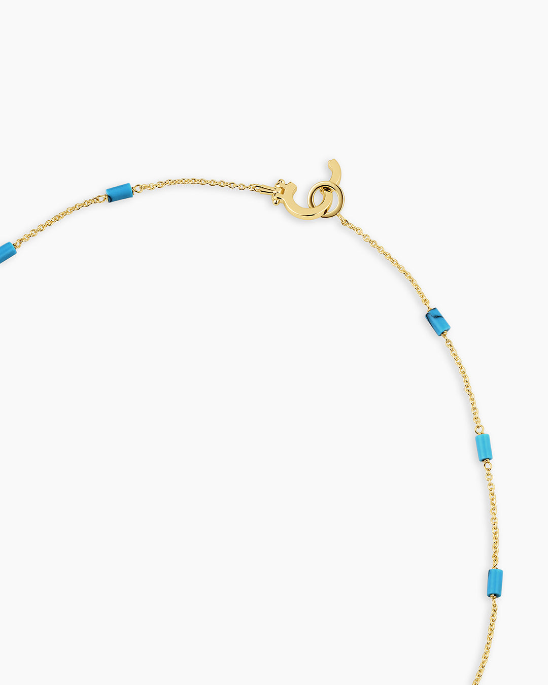 Gorjana Tatum Bead Necklace-Turquoise