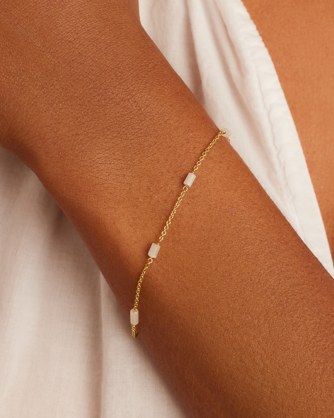 Gorjana Tatum Bracelet-White