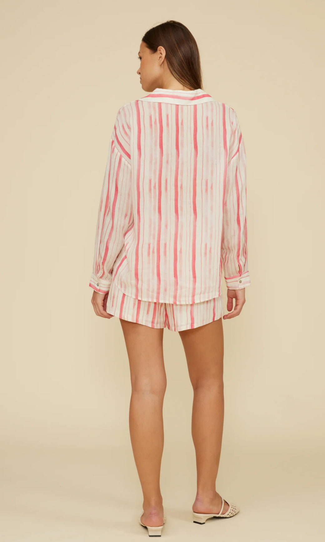 Lucy Paris "Cera" Button Down Top