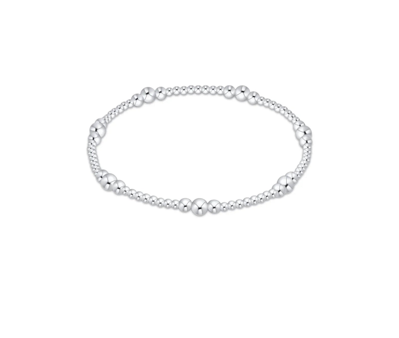 Enewton “Classic Purpose” Pattern 4mm Bead Bracelet-Sterling