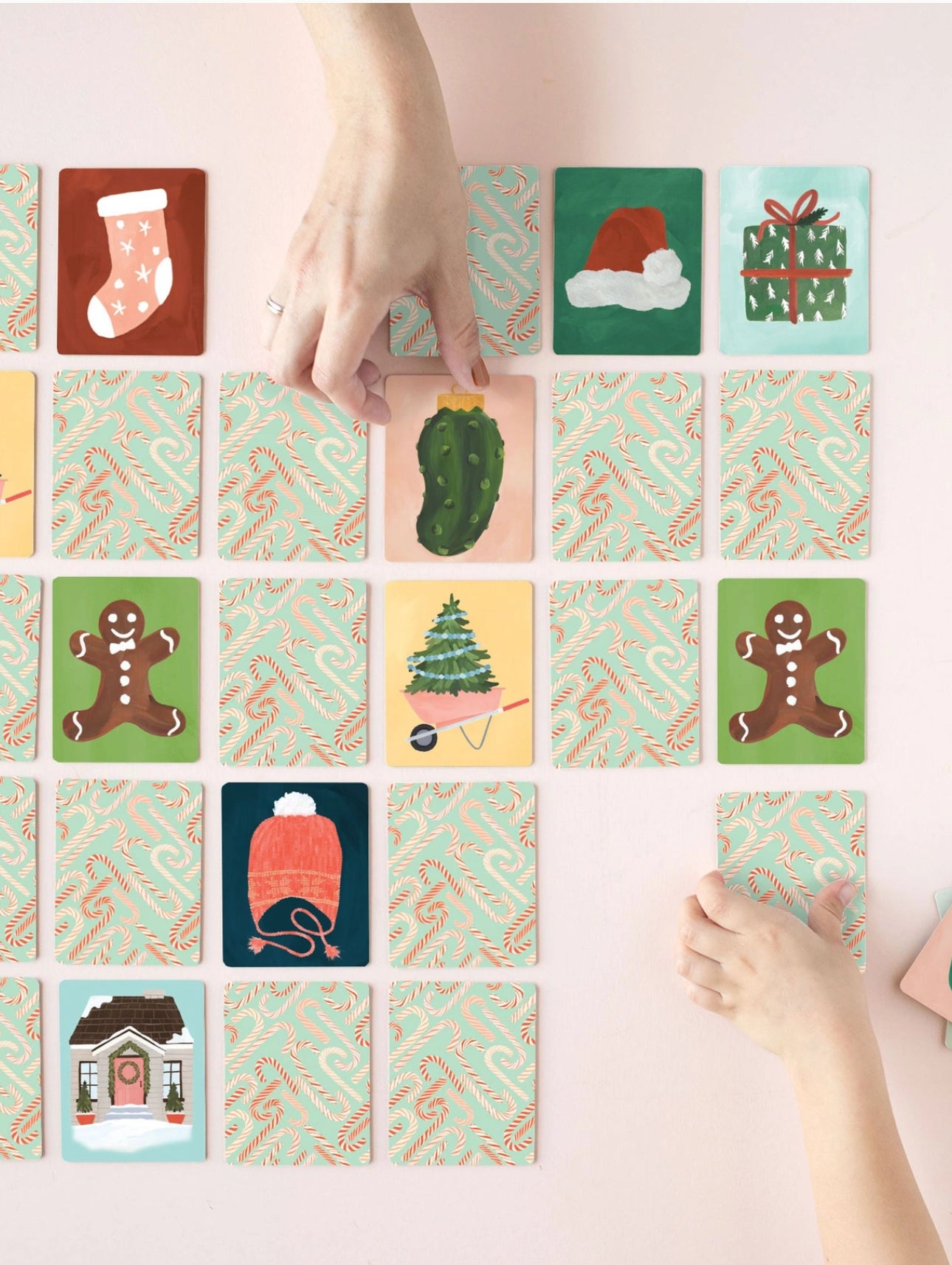 1 Canoe 2 "Holly Jolly" Memory Game