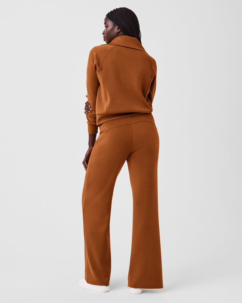 Spanx Air Essentials Wide Leg Pant- Butterscotch