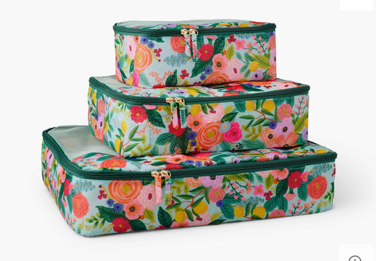 Rifle Paper Co. “Garden Party” Packing Cube Set